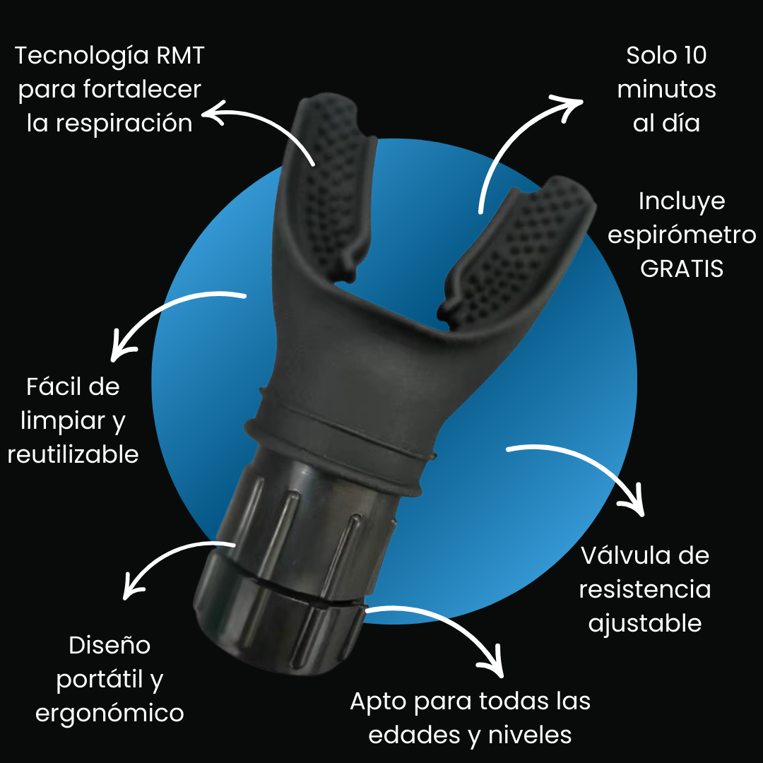 OxiFit® Entrenador Pulmonar