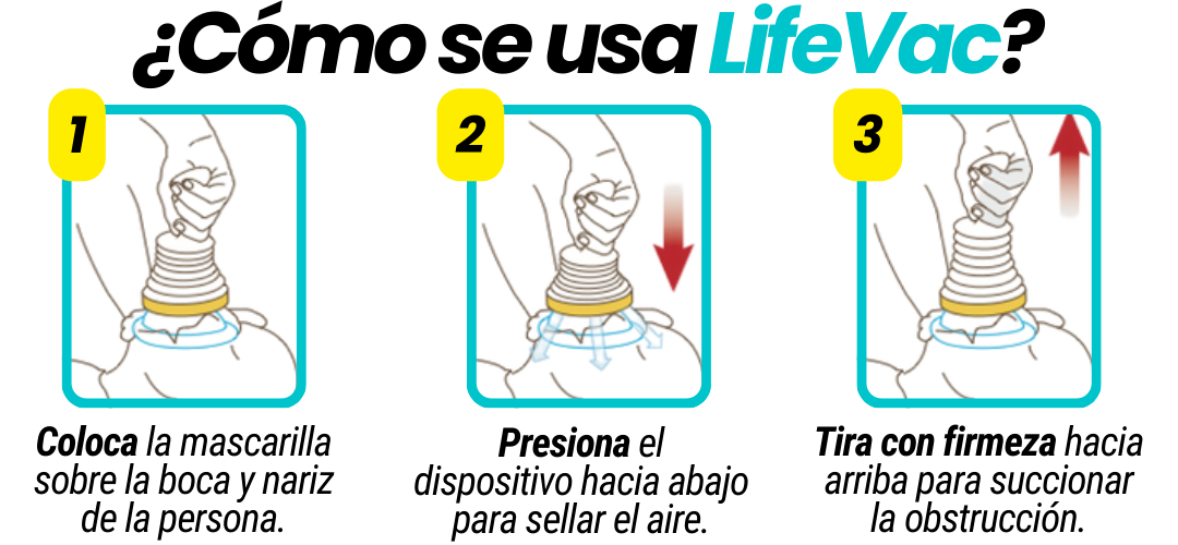 LifeVac™ Kit SalvaVidas Antiasfixia