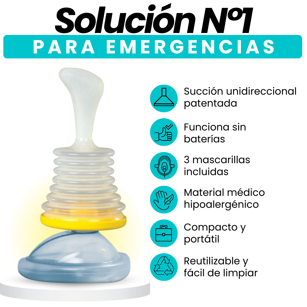 LifeVac™ Kit SalvaVidas Antiasfixia