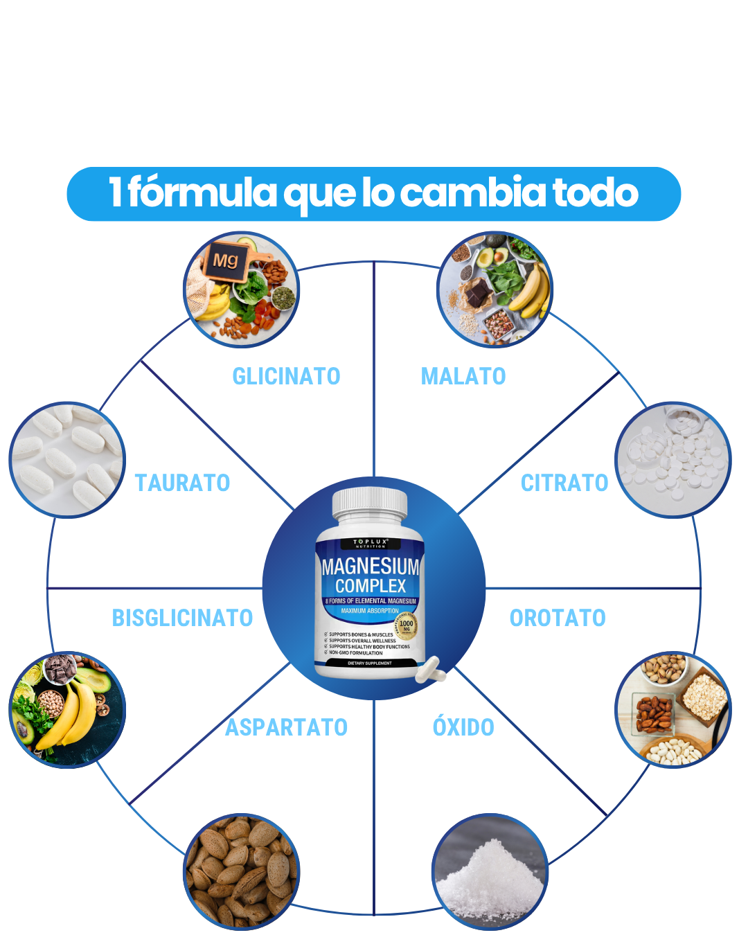 Magnesium Complex™ 8 Magnesios en 1