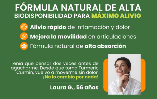 Turmeric Curcumin® - 120 Capsulas de Cúrcuma