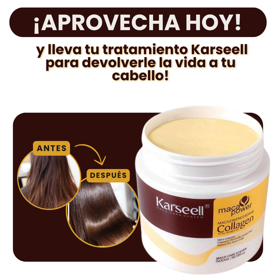 Mascarilla Alisadora Capilar Kersell®