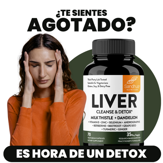 Liver™ Detox y Suplemento Hepático en Capsulas