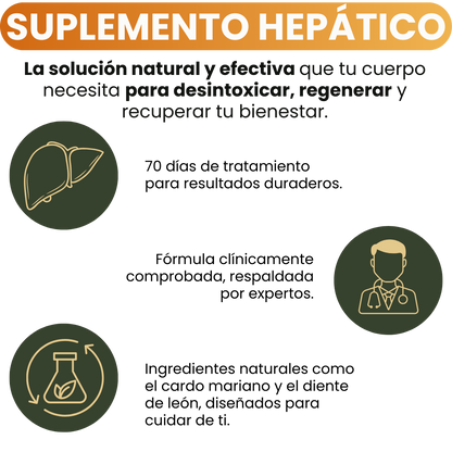 Liver™ Detox y Suplemento Hepático en Capsulas