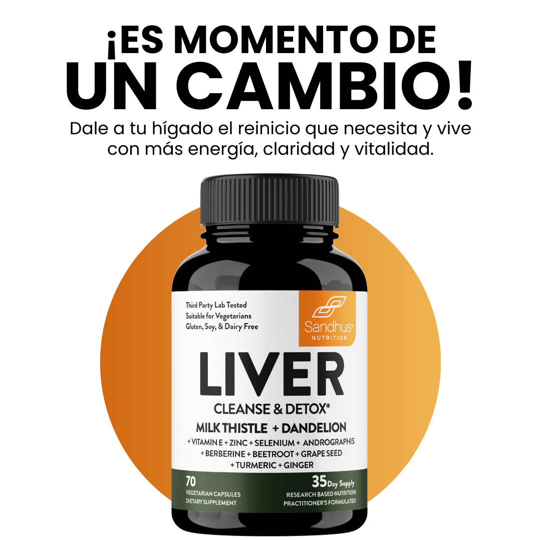 Liver™ Detox y Suplemento Hepático en Capsulas