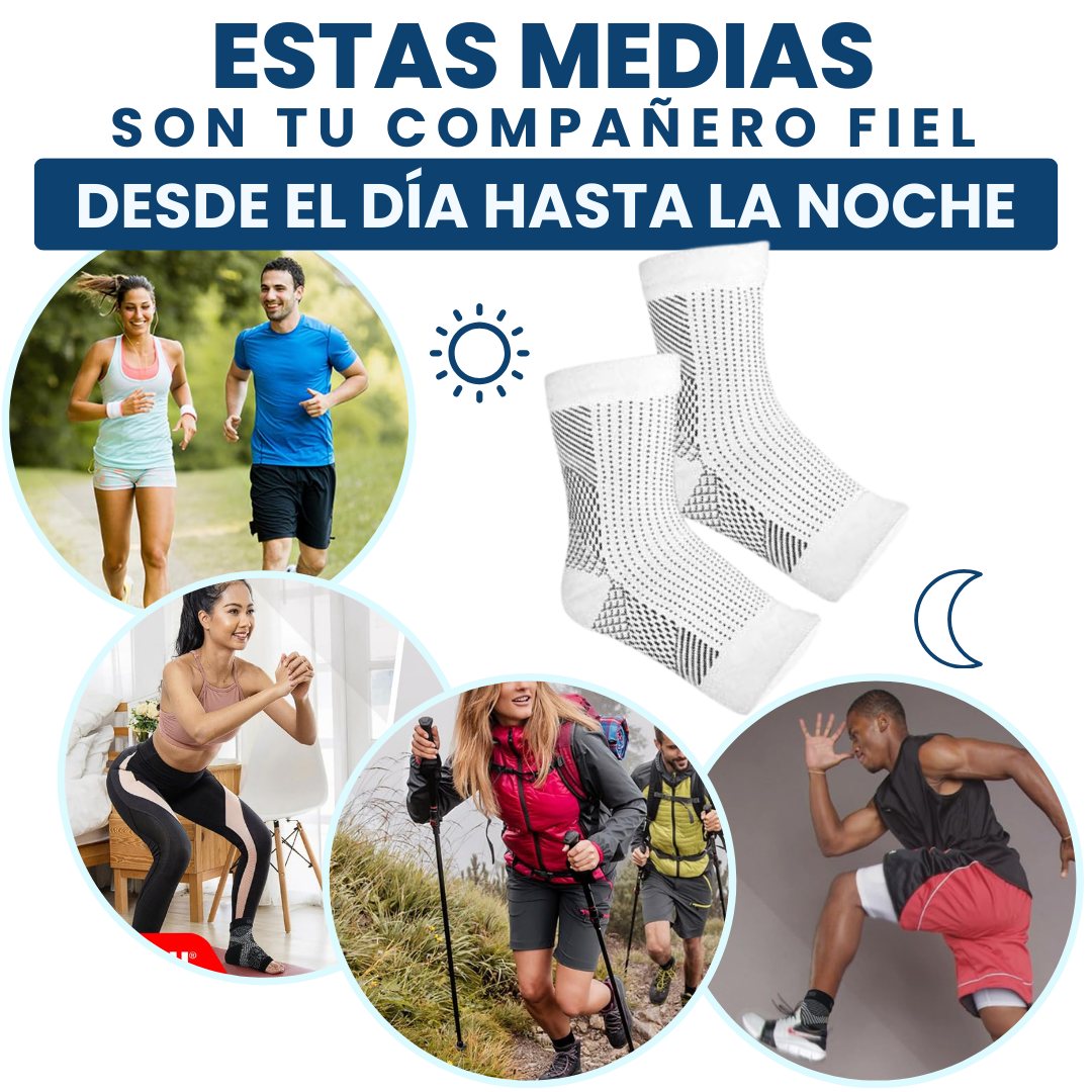 MedSocks® Medias de Compresión – Alivio para Pies Inflamados