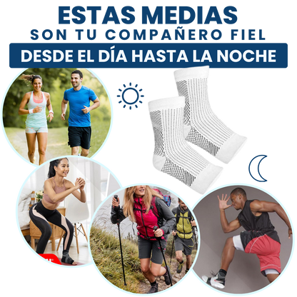 MedSocks® Medias de Compresión – Alivio para Pies Inflamados
