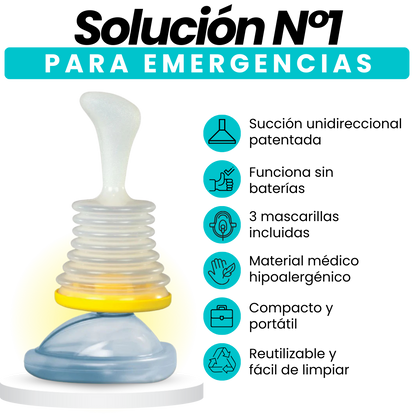 LifeVac™ Kit SalvaVidas Antiasfixia