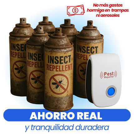 Pest Repeller™ Repelente de Plagas Ultrasonico