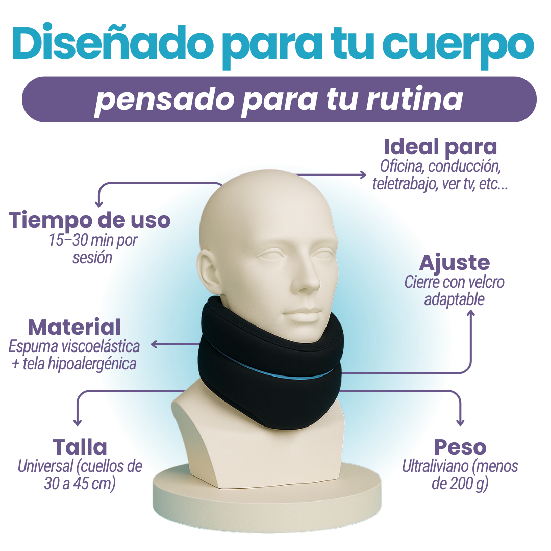 NECKCOMFORT COLLAR ANTIRONQUIDOS