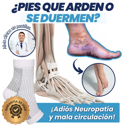 MedSocks® Medias de Compresión – Alivio para Pies Inflamados