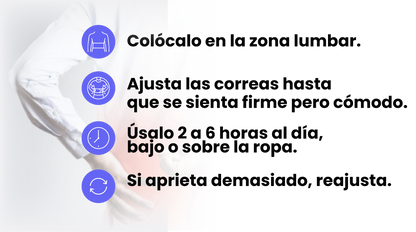 Cinturón de Alivio Lumbar
