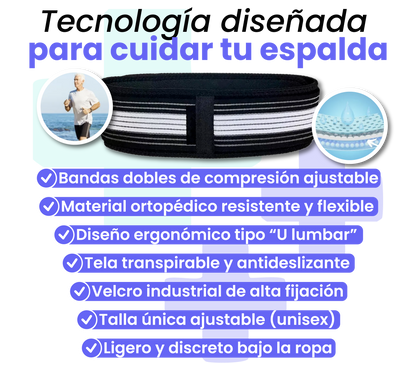 Cinturón de Alivio Lumbar