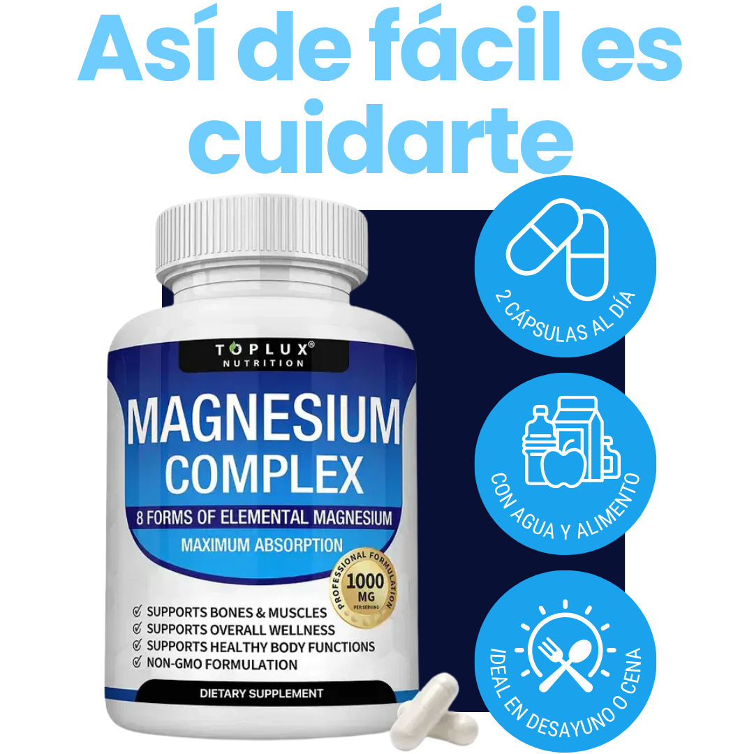 Magnesium Complex™ 8 Magnesios en 1