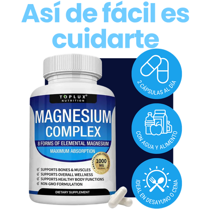 Magnesium Complex™ 8 Magnesios en 1