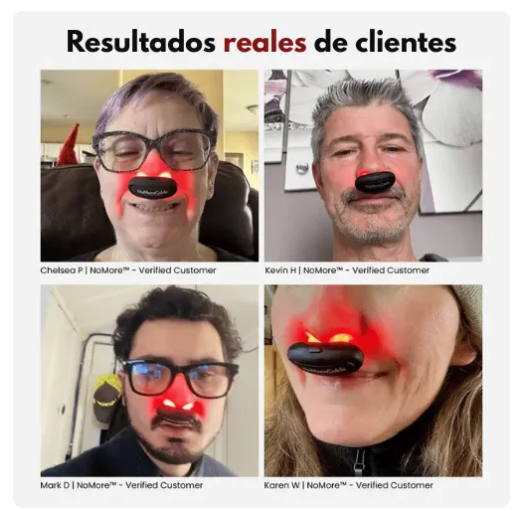 NoMore® Dispositivo Nasal Sinnusitis