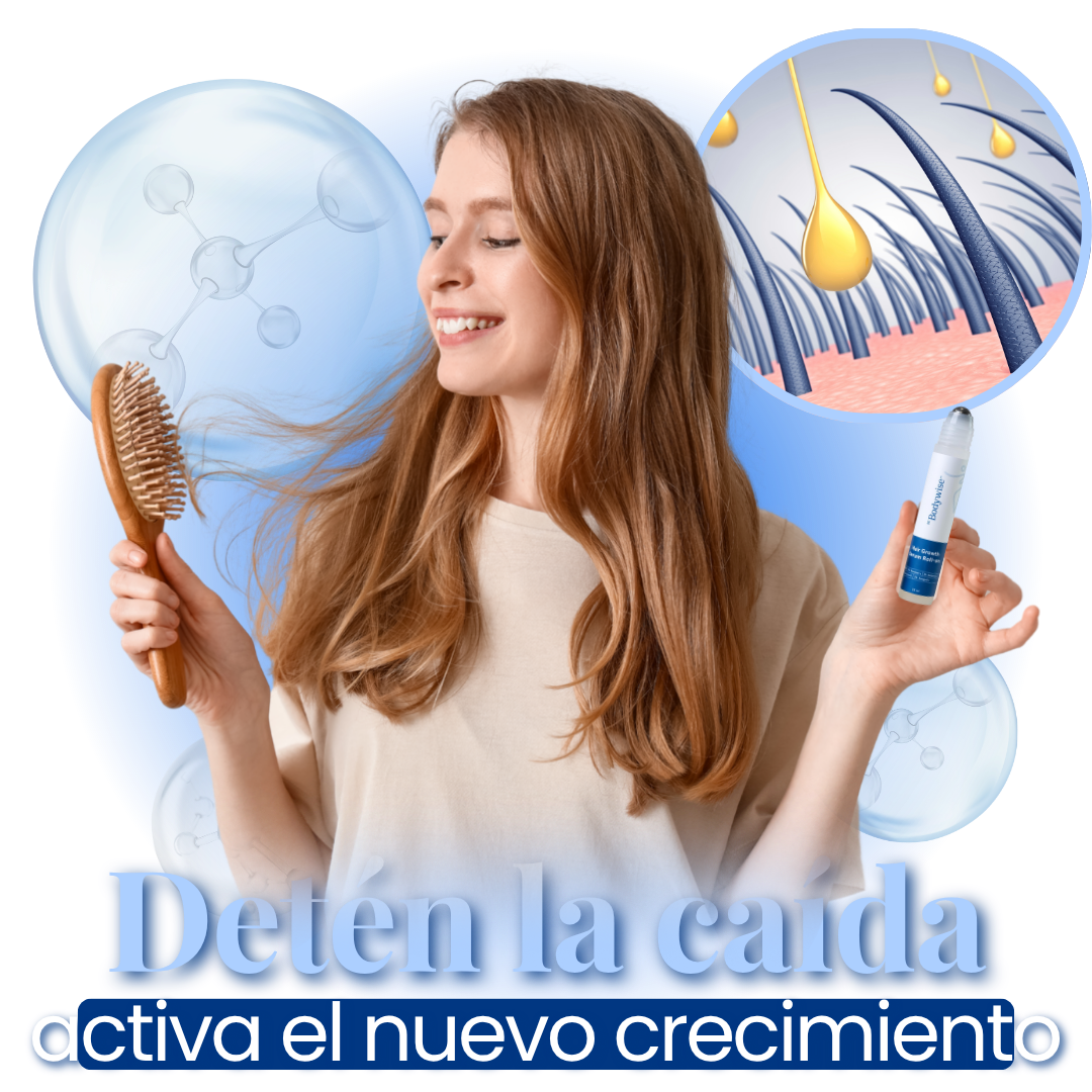 BodyWise™ Roll On para Crecimiento Capilar