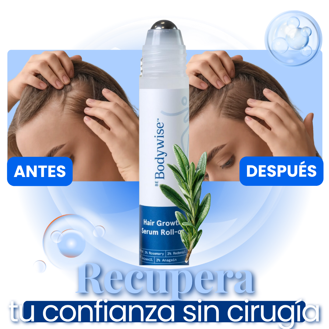 BodyWise™ Roll On para Crecimiento Capilar