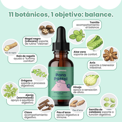 Joyspring ParaPatrol Apoyo Digestivo