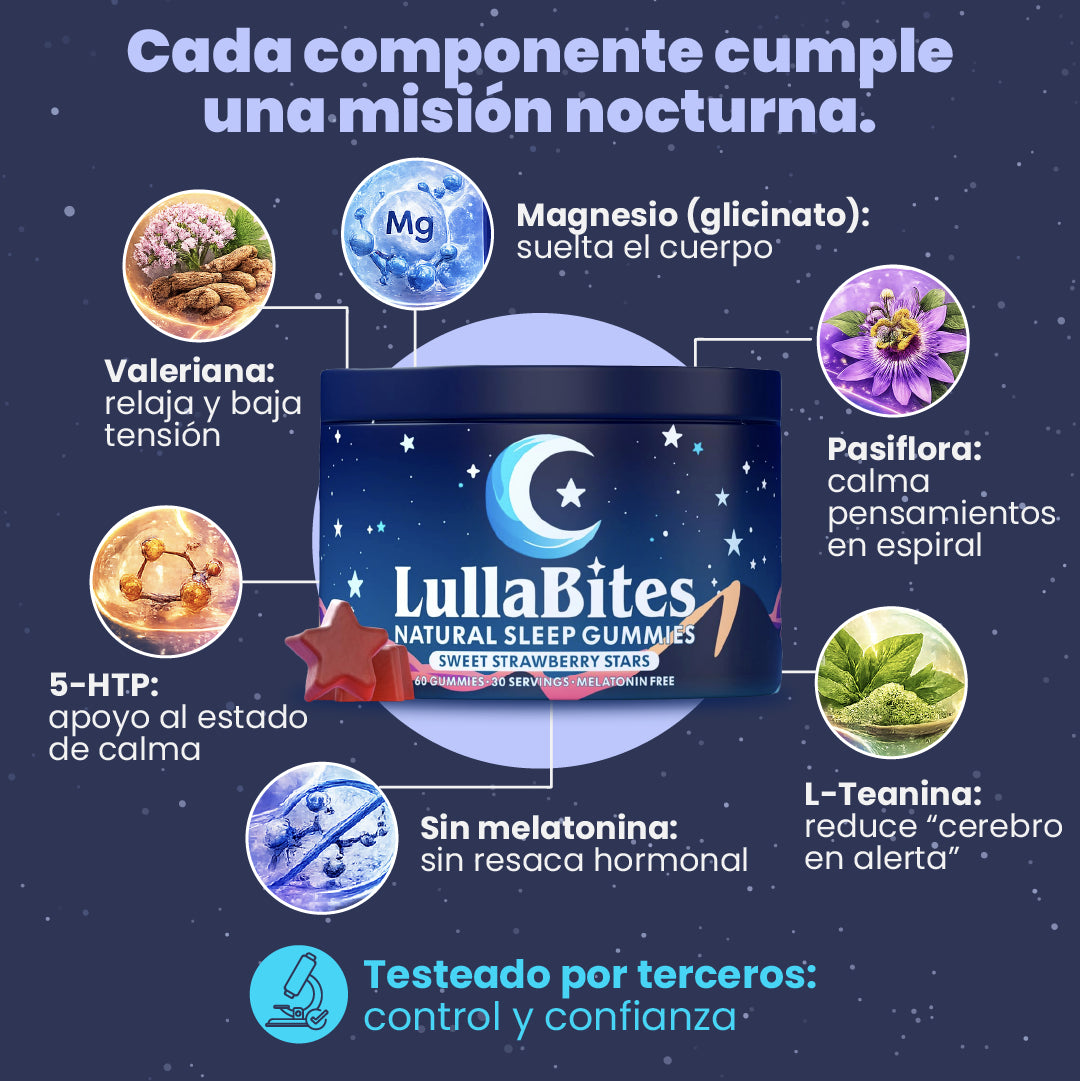 LullaBites™ Gomitas para Dormir