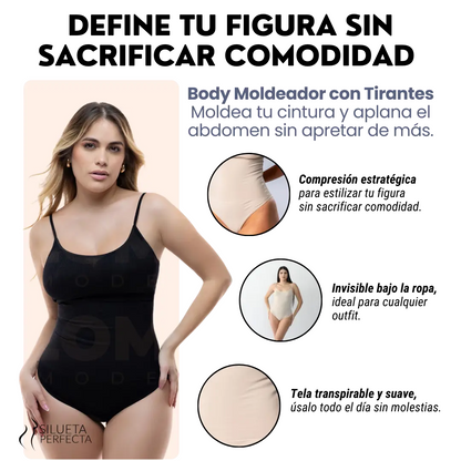 Body Faja Tiras Moldeador