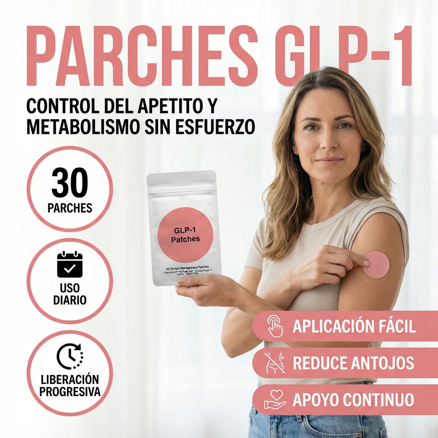 Parche GLP-1 Apoyo Metabolismo