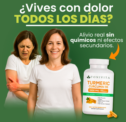Turmeric Curcumin® - 120 Capsulas de Cúrcuma
