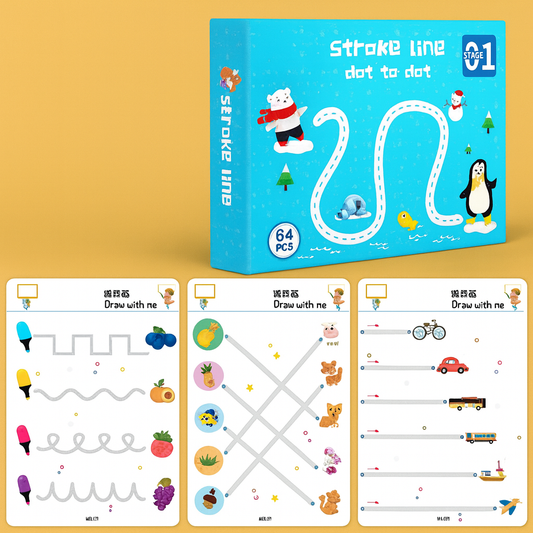 Cuaderno de Trazos para Niños