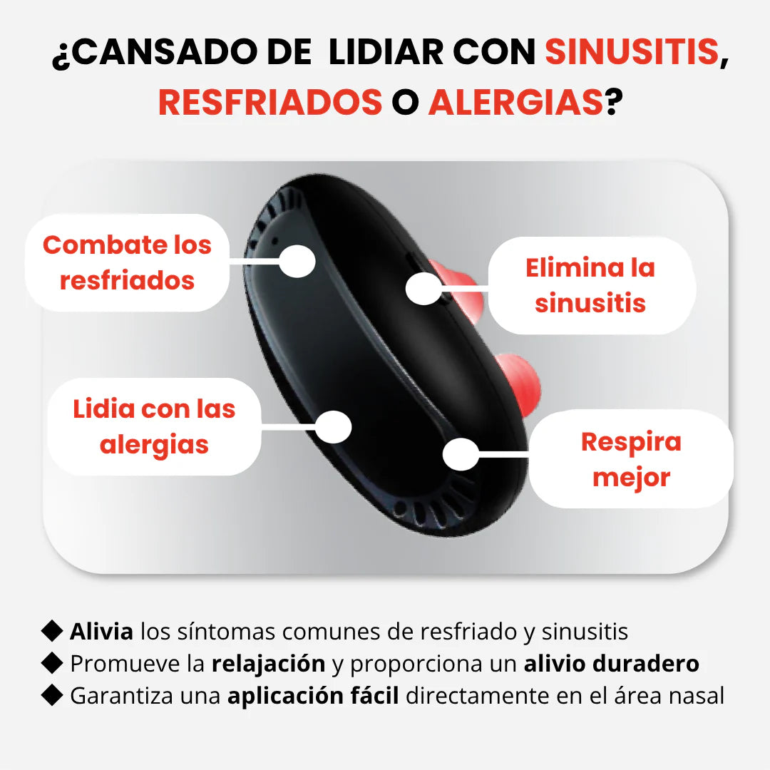 NoMore® Dispositivo Nasal Sinnusitis