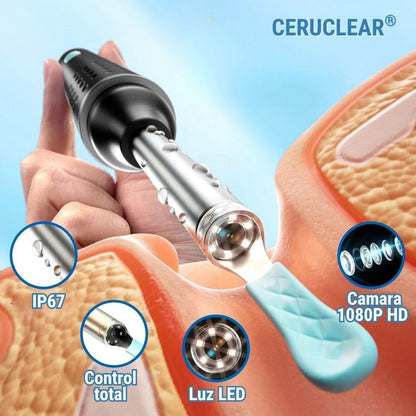 EarClear® Limpiador de Oido con Cámara