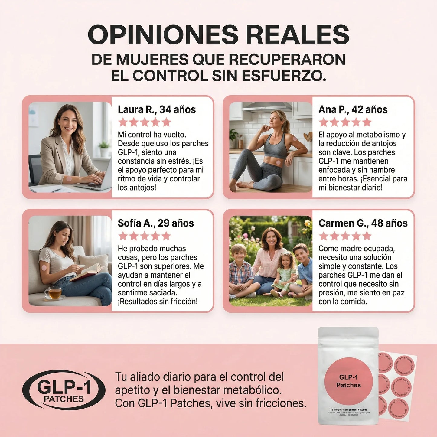 Parche GLP-1 Apoyo Metabolismo