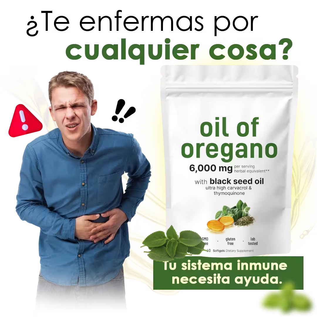 Aceite de Oregano en Capsulas x60