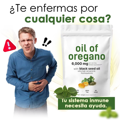 Aceite de Oregano en Capsulas x60