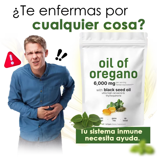 Aceite de Oregano en Capsulas x60