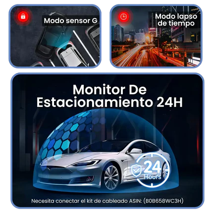 RedTiger® Cámara Frontal y Trasera para Carro