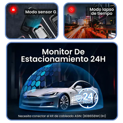 RedTiger® Cámara Frontal y Trasera para Carro