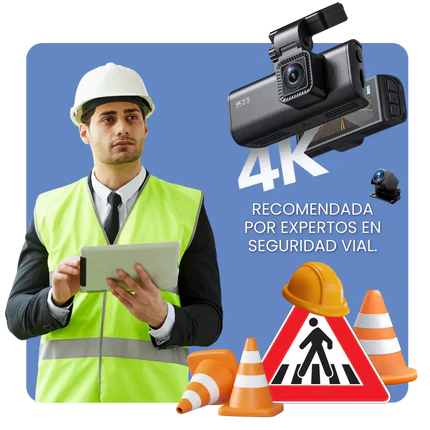 RedTiger® Cámara Frontal y Trasera para Carro