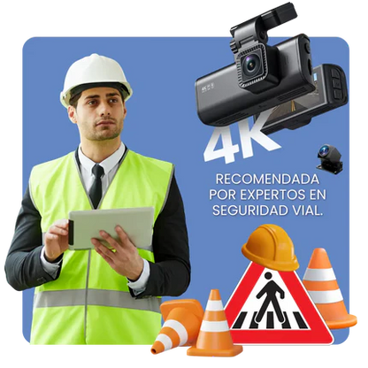 RedTiger® Cámara Frontal y Trasera para Carro