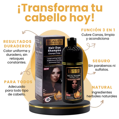 Shampoo Cubre Canas BlackHair®