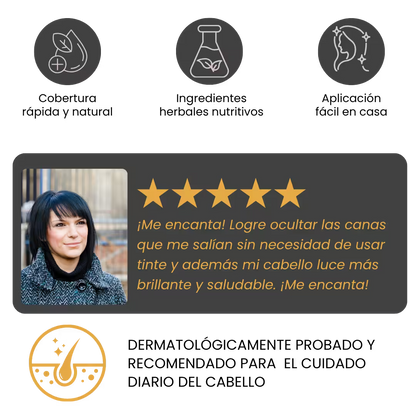 Shampoo Cubre Canas BlackHair®