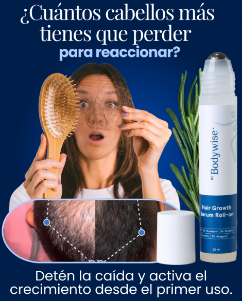 BodyWise™ Roll On para Crecimiento Capilar