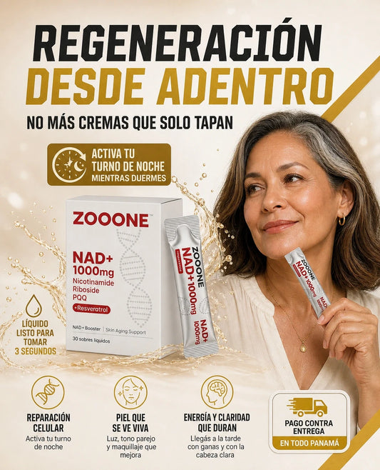 Bebida NAD+ Antiedad 1000mg
