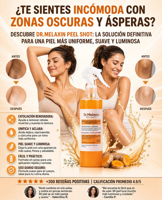 hero - Spray Dr. Melaxin Exfoliante Corporal