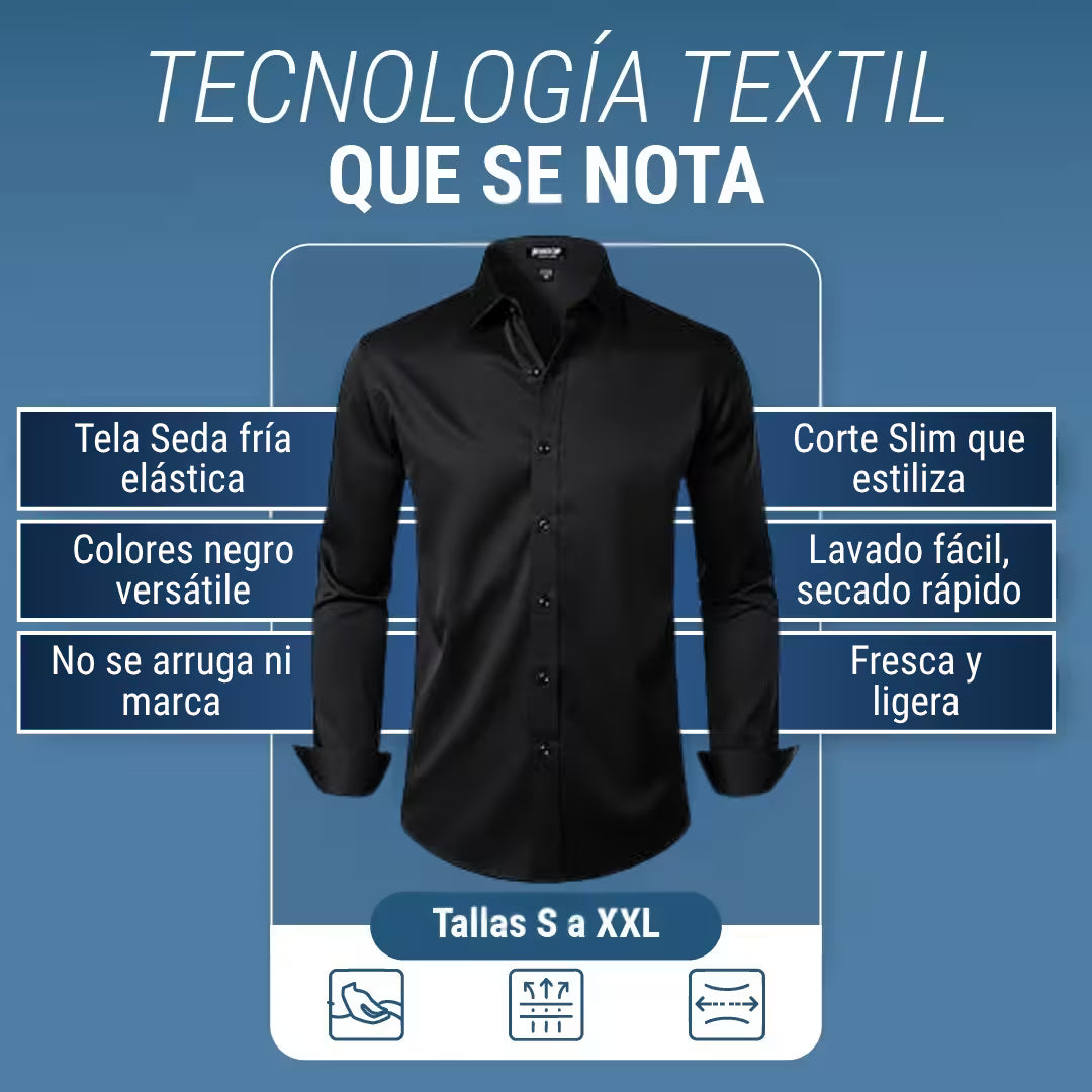 ElaShirt™ Camisa Elástica Manga Larga