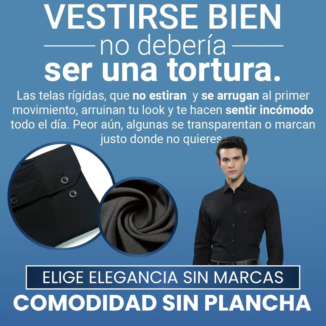 ElaShirt™ Camisa Elástica Manga Larga