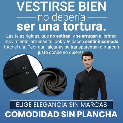 ElaShirt™ Camisa Elástica Manga Larga